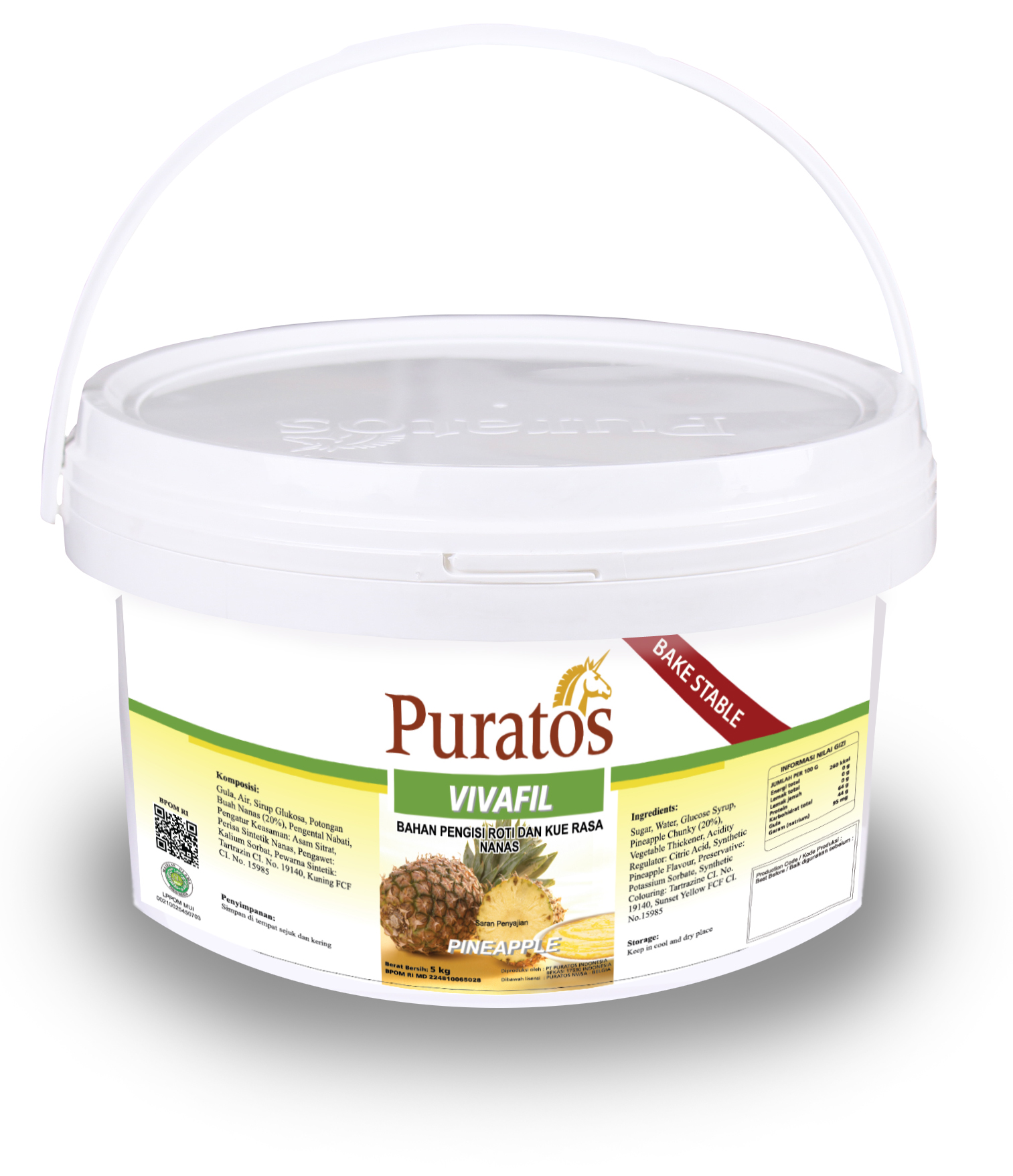 VIVAFIL PINEAPPLE (5 KG)